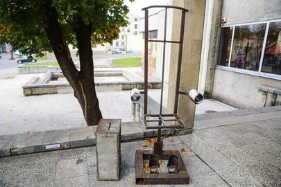 Prie Paveikslų galerijos elektros kėdė turėtų stovėti bent pusantros savaitės.