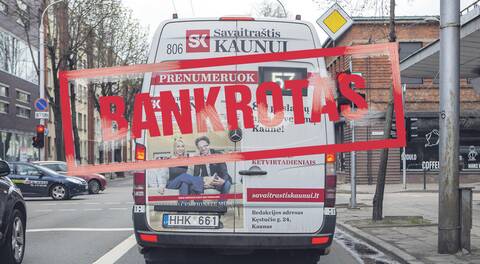 Finalas: prieš keletą savaičių bendrovei "Kauno reikalai" iškelta bankroto byla.