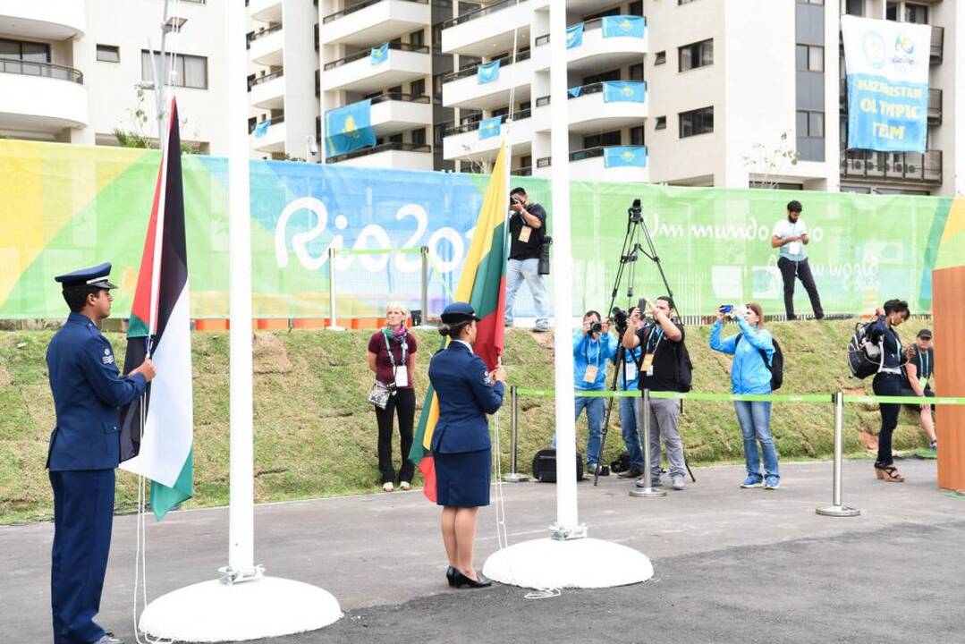 Rinktinės pasitiktos braziliškais ritmais