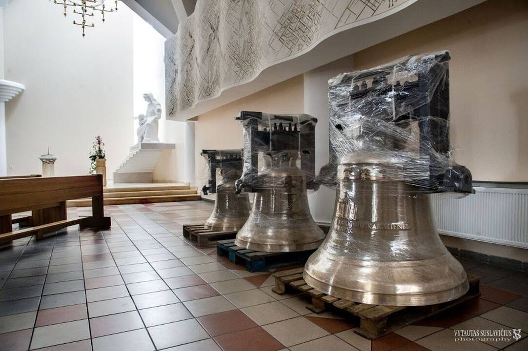 Elektrėnų bažnyčios naujieji varpai