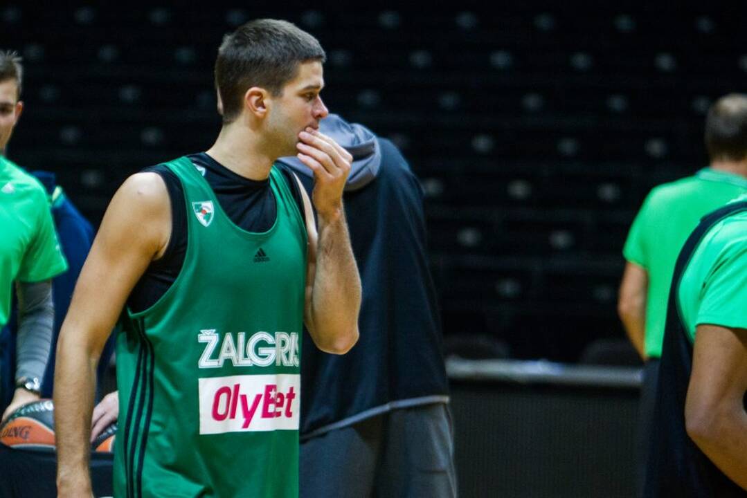 „Žalgirio“ treniruotė prieš Eurolygos rungtynes