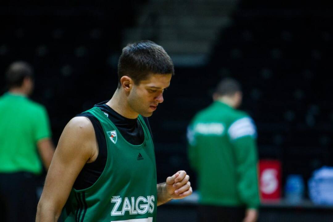 „Žalgirio“ treniruotė prieš Eurolygos rungtynes