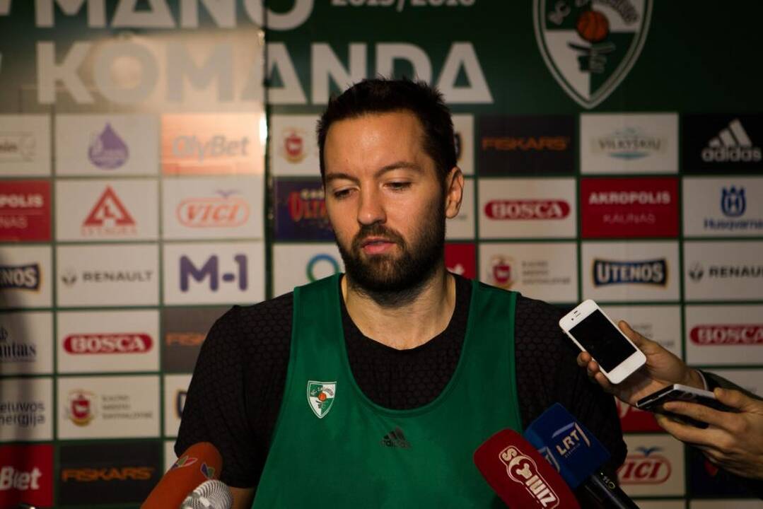 „Žalgirio“ treniruotė prieš Eurolygos rungtynes