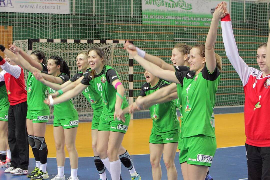 Lietuvos rankininkės Kaune pralaimėjo baltarusėms Europos čempionato atrankos rungtynes 21:29.