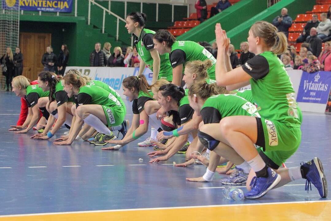 Lietuvos rankininkės Kaune pralaimėjo baltarusėms Europos čempionato atrankos rungtynes 21:29.