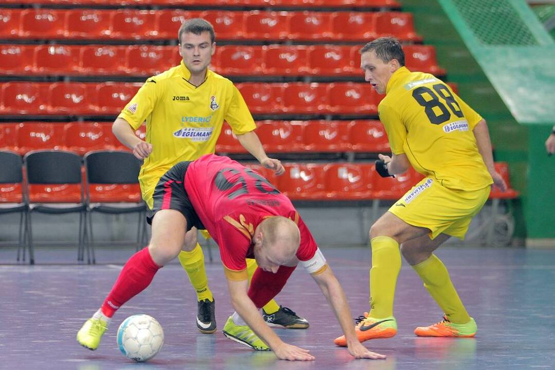Salės futbolo A lygoje Kauno „Vytis-Zenitas“ namuose nusileido Radviliškio „Lokomotyvui“