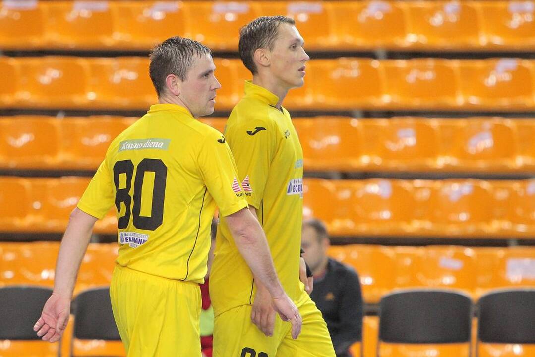 Salės futbolo A lygoje Kauno „Vytis-Zenitas“ namuose nusileido Radviliškio „Lokomotyvui“