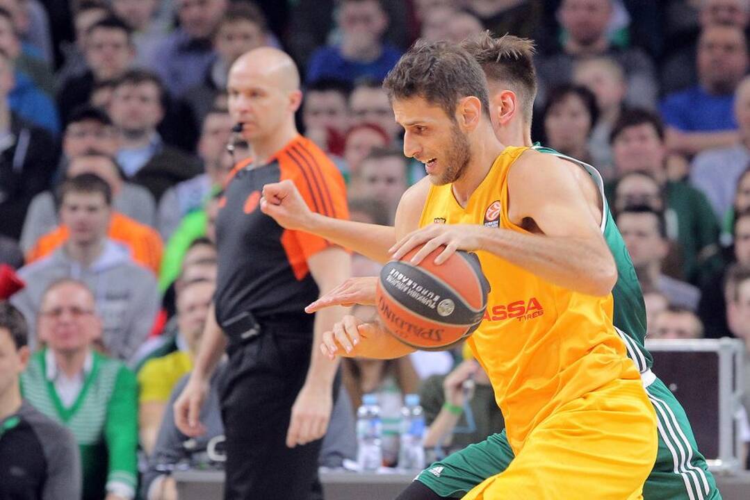 Eurolyga: Kauno „Žalgiris“ – FC „Barcelona“ 59:66.