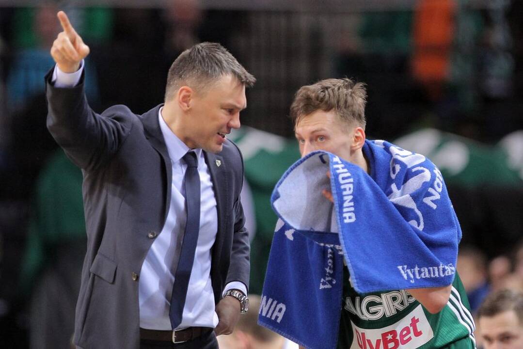 Eurolyga: Kauno „Žalgiris“ – FC „Barcelona“ 59:66.