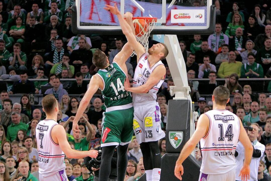 LKL: Kauno „Žalgiris“ – Vilniaus „Lietuvos rytas“