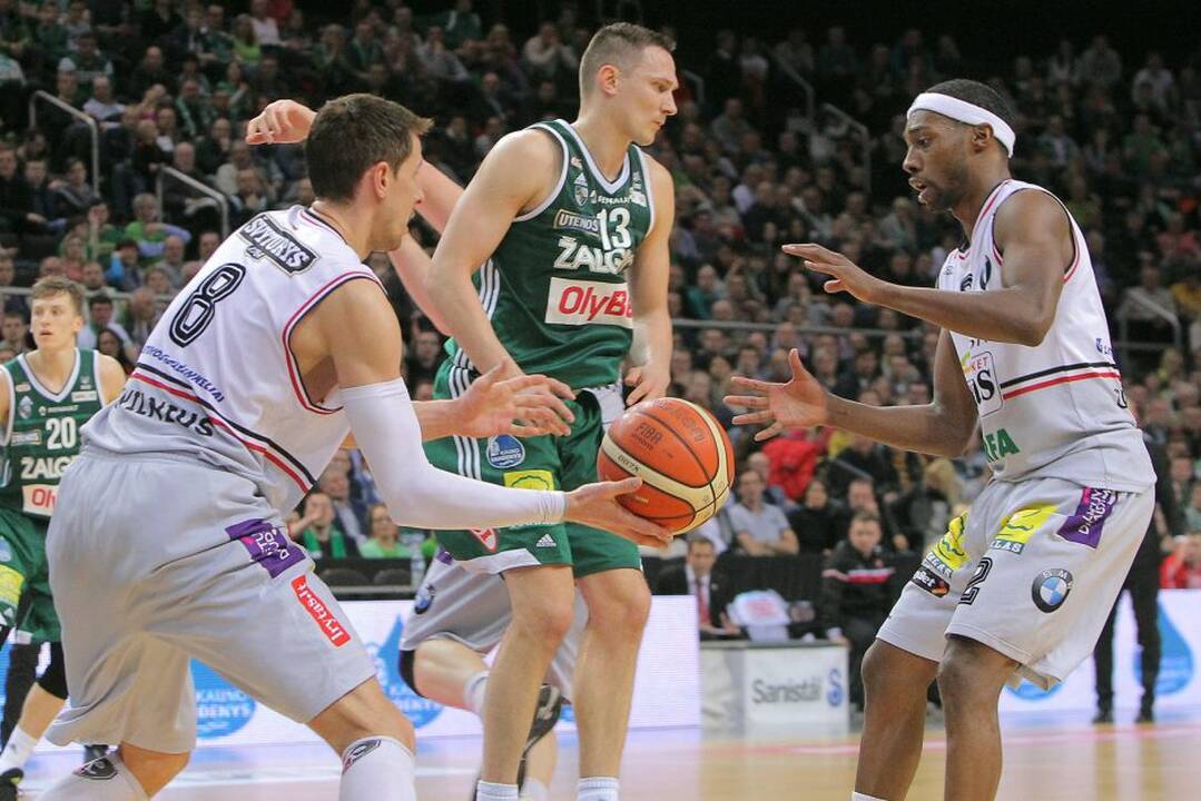 LKL: Kauno „Žalgiris“ – Vilniaus „Lietuvos rytas“
