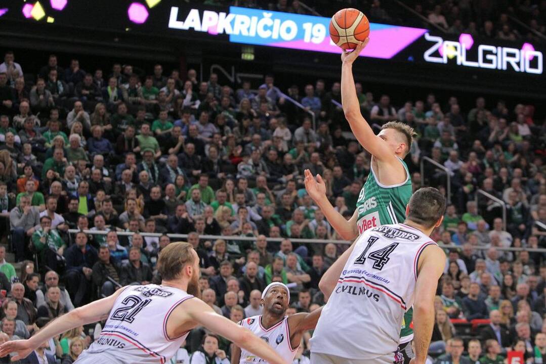 LKL: Kauno „Žalgiris“ – Vilniaus „Lietuvos rytas“