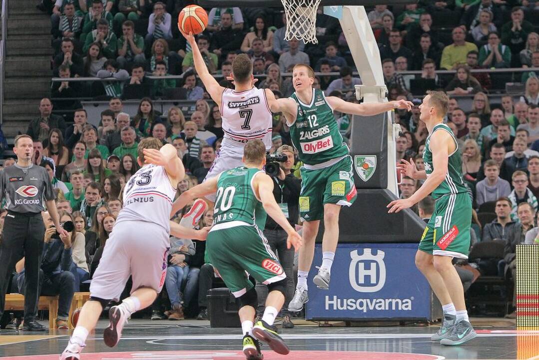 LKL: Kauno „Žalgiris“ – Vilniaus „Lietuvos rytas“