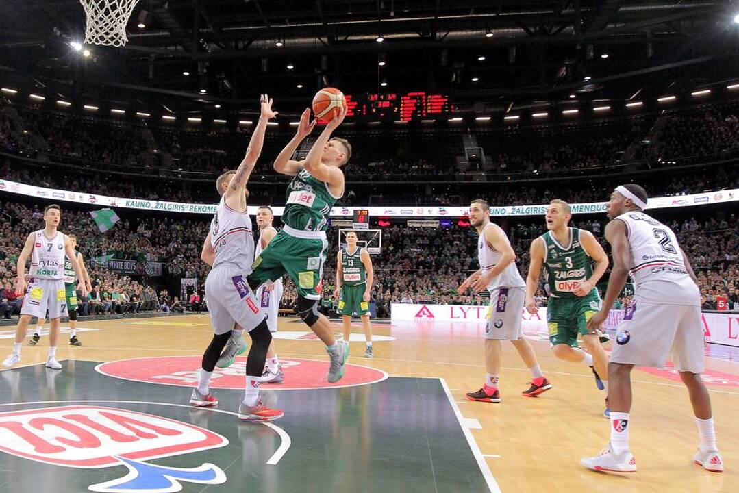 LKL: Kauno „Žalgiris“ – Vilniaus „Lietuvos rytas“