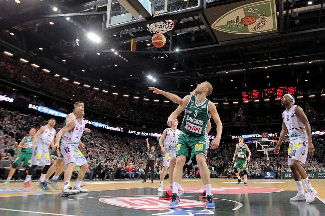 LKL: Kauno „Žalgiris“ – Vilniaus „Lietuvos rytas“