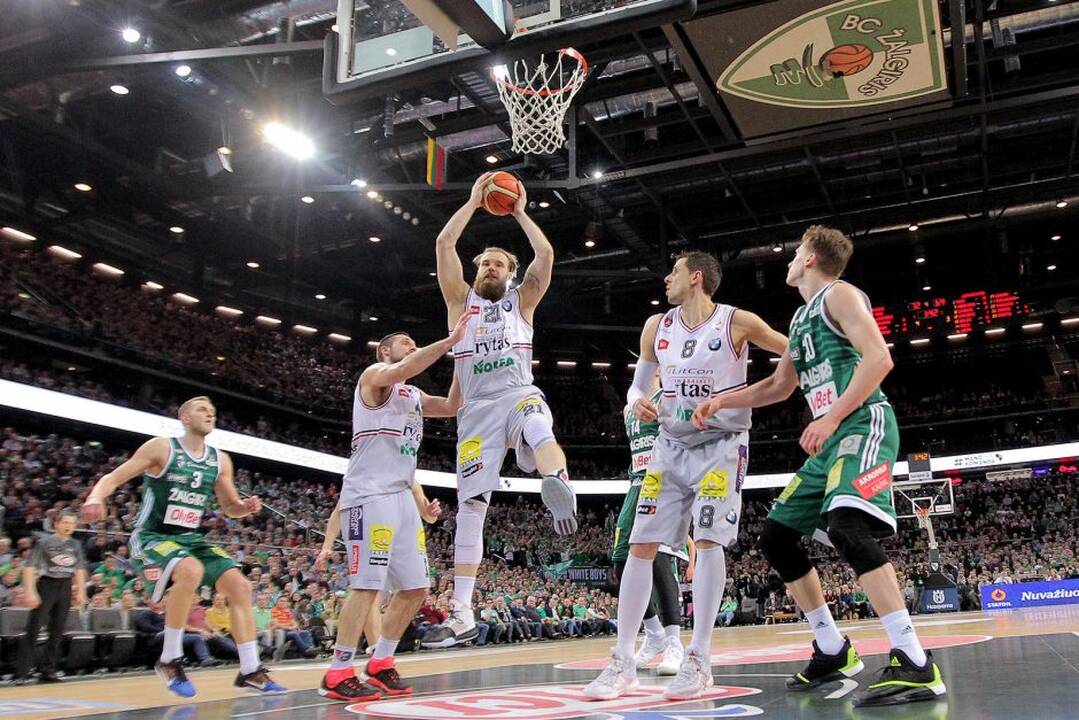 LKL: Kauno „Žalgiris“ – Vilniaus „Lietuvos rytas“