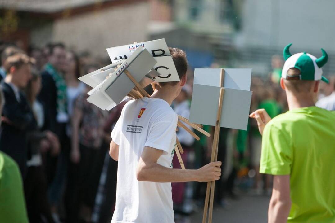 Žalgiriečiai gimnazijoje