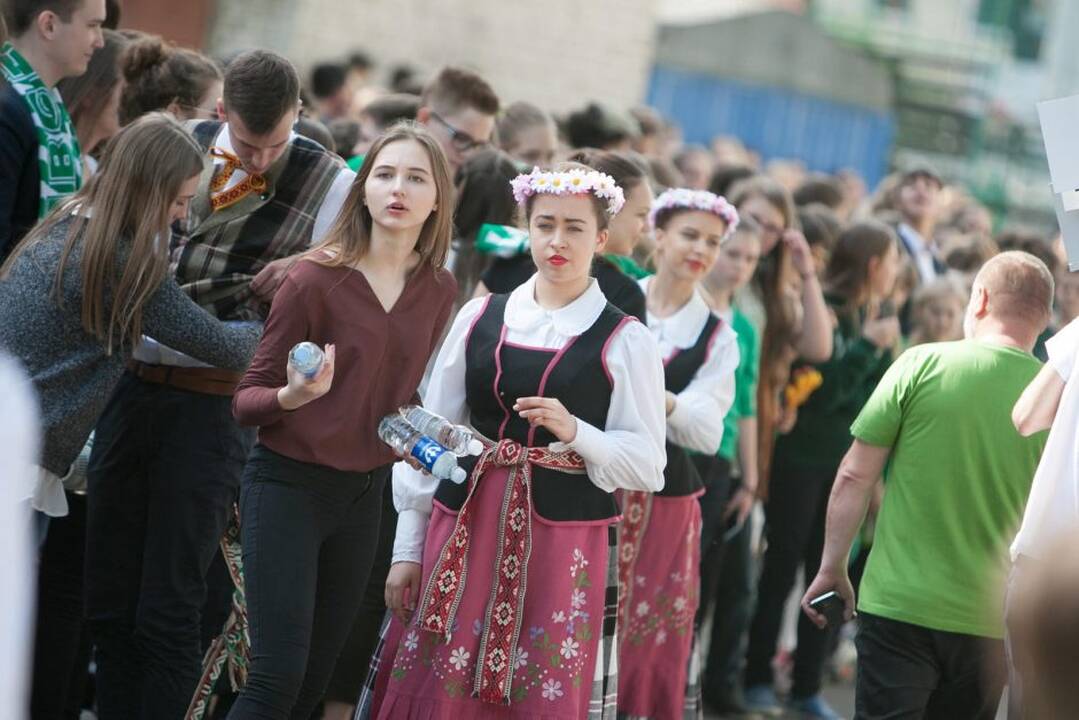 Žalgiriečiai gimnazijoje