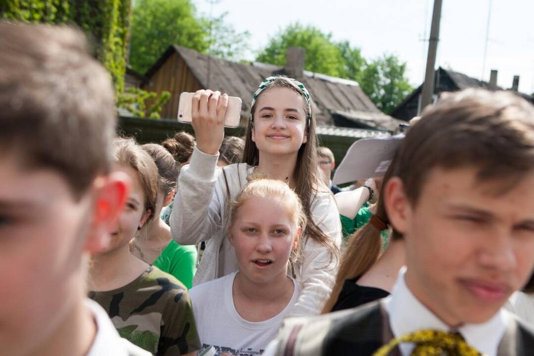 Žalgiriečiai gimnazijoje