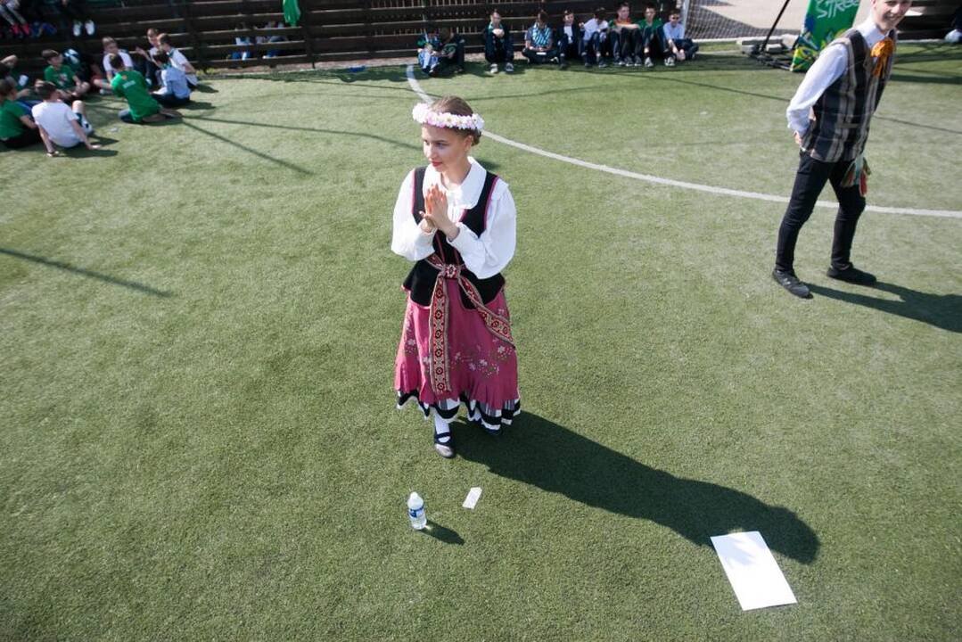 Žalgiriečiai gimnazijoje