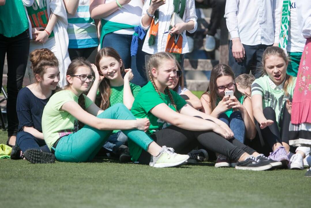 Žalgiriečiai gimnazijoje