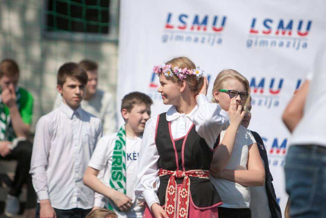 Žalgiriečiai gimnazijoje
