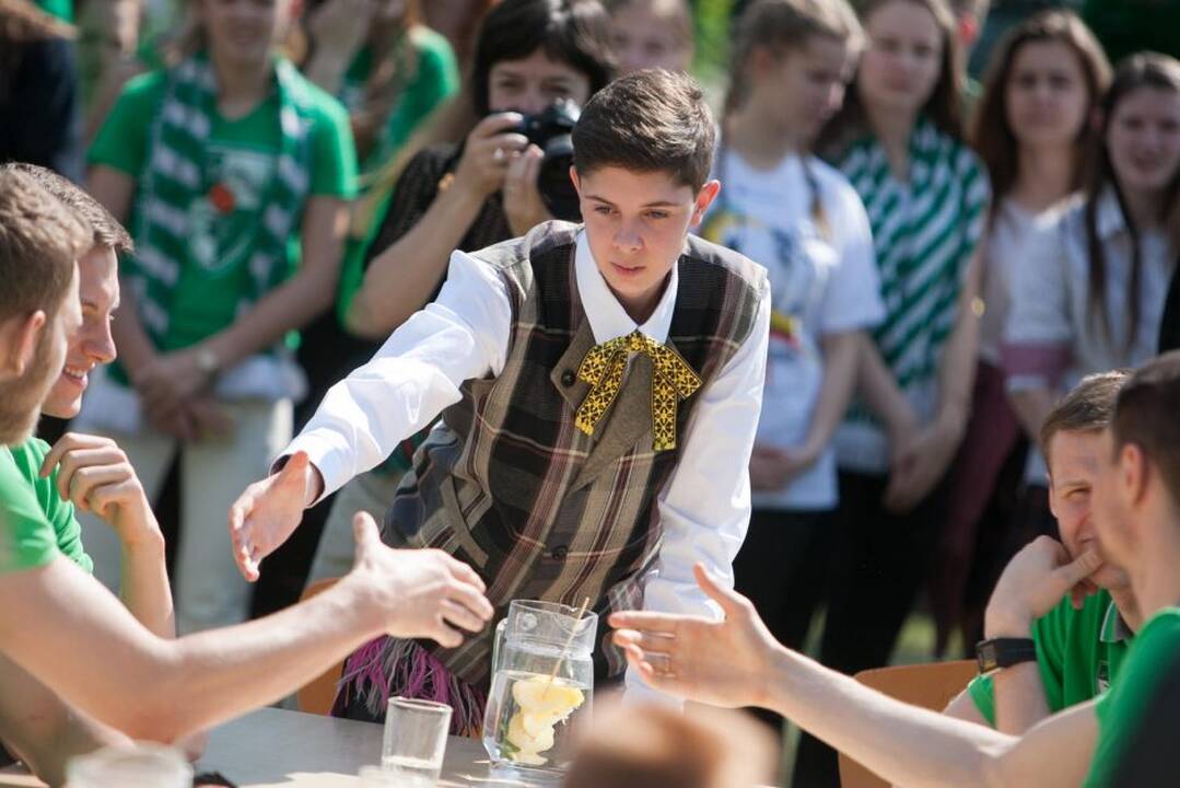Žalgiriečiai gimnazijoje