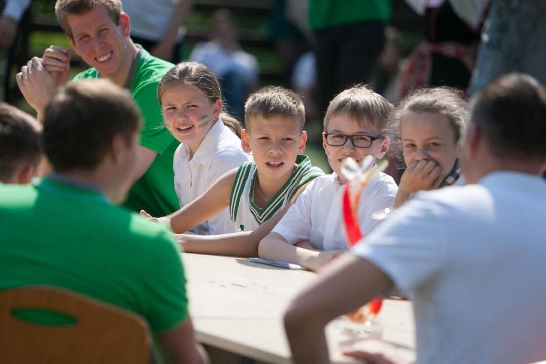Žalgiriečiai gimnazijoje