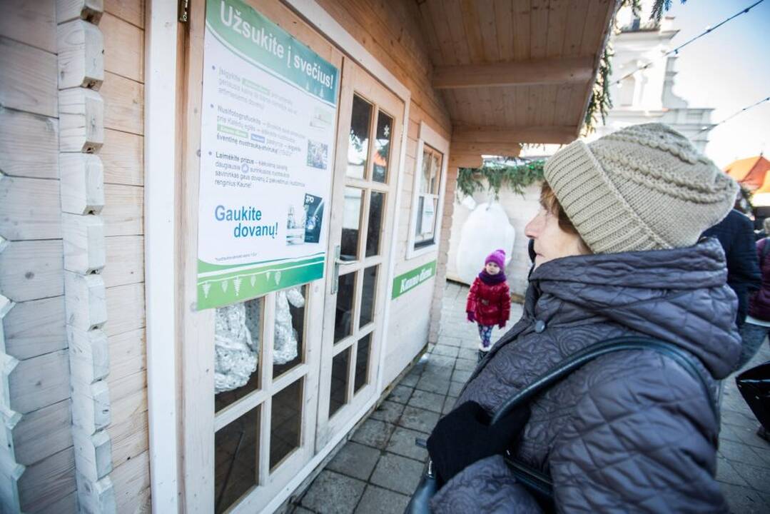 Kalėdinio miestelio atidarymas