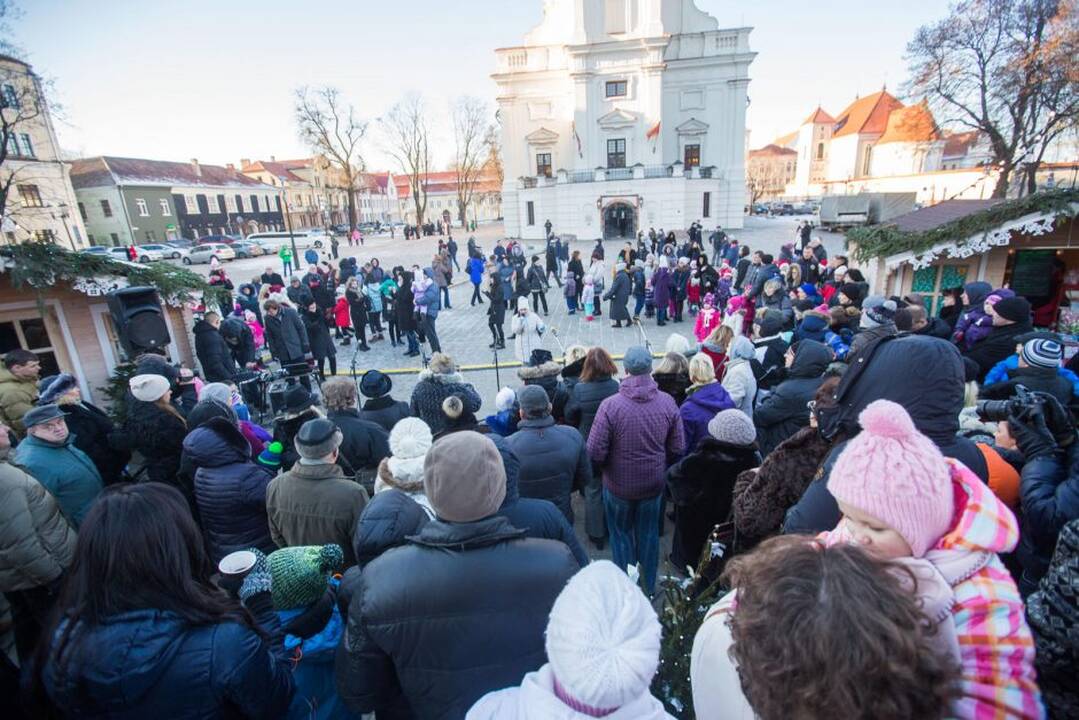 Kalėdinio miestelio atidarymas