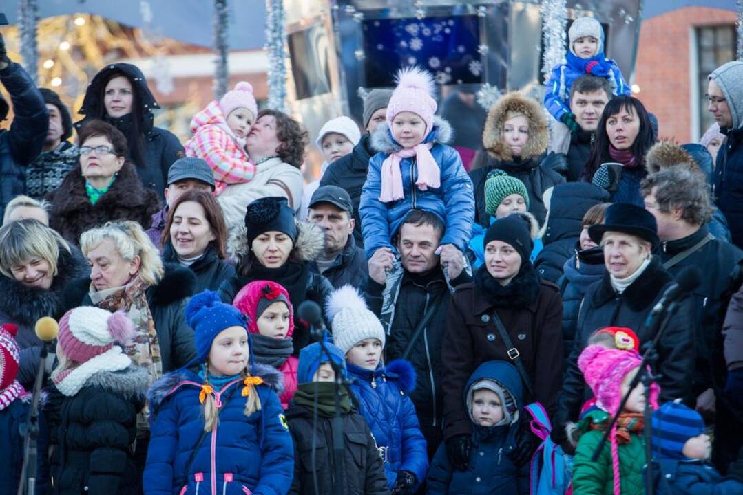 Kalėdinio miestelio atidarymas