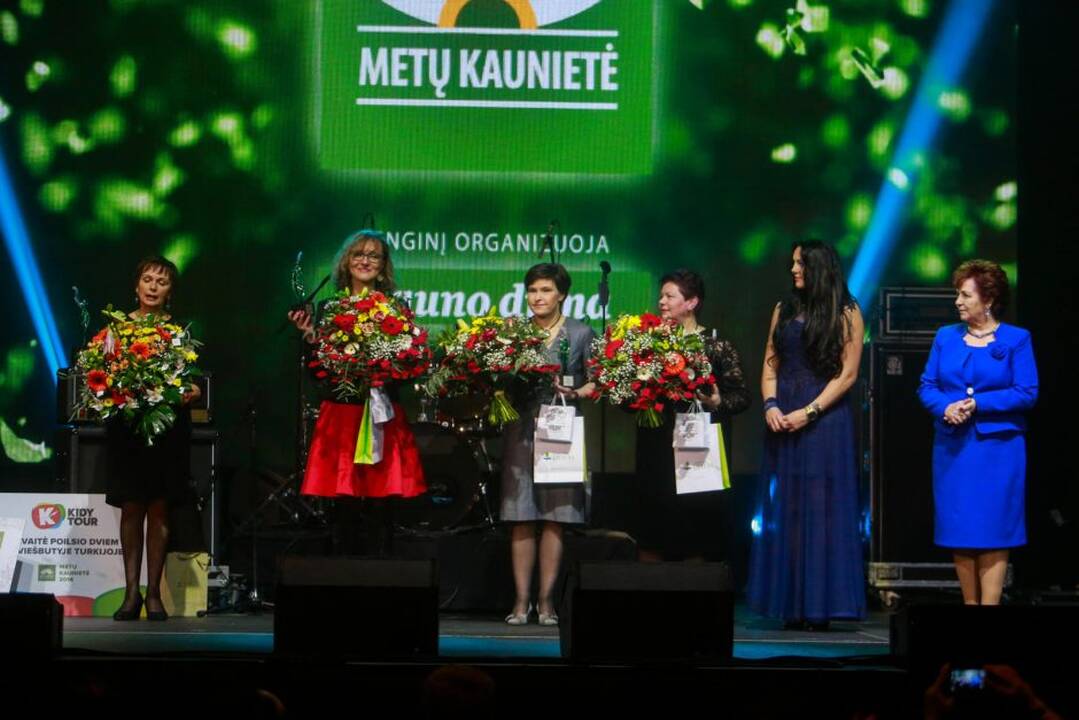 Apdovanota Metų kaunietė