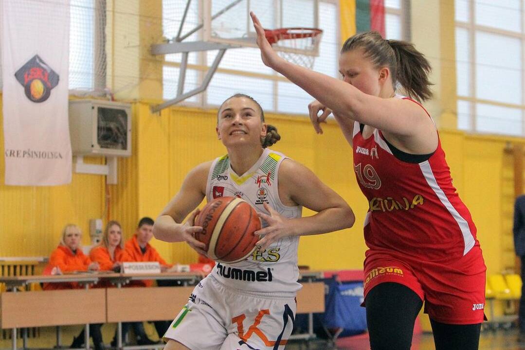 LMKL: „Aistės-LSU“ – „Fortūna“ 39:65
