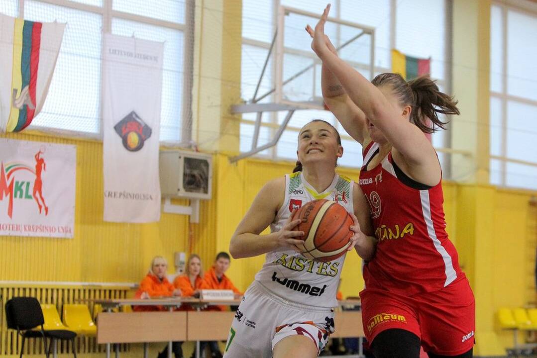LMKL: „Aistės-LSU“ – „Fortūna“ 39:65