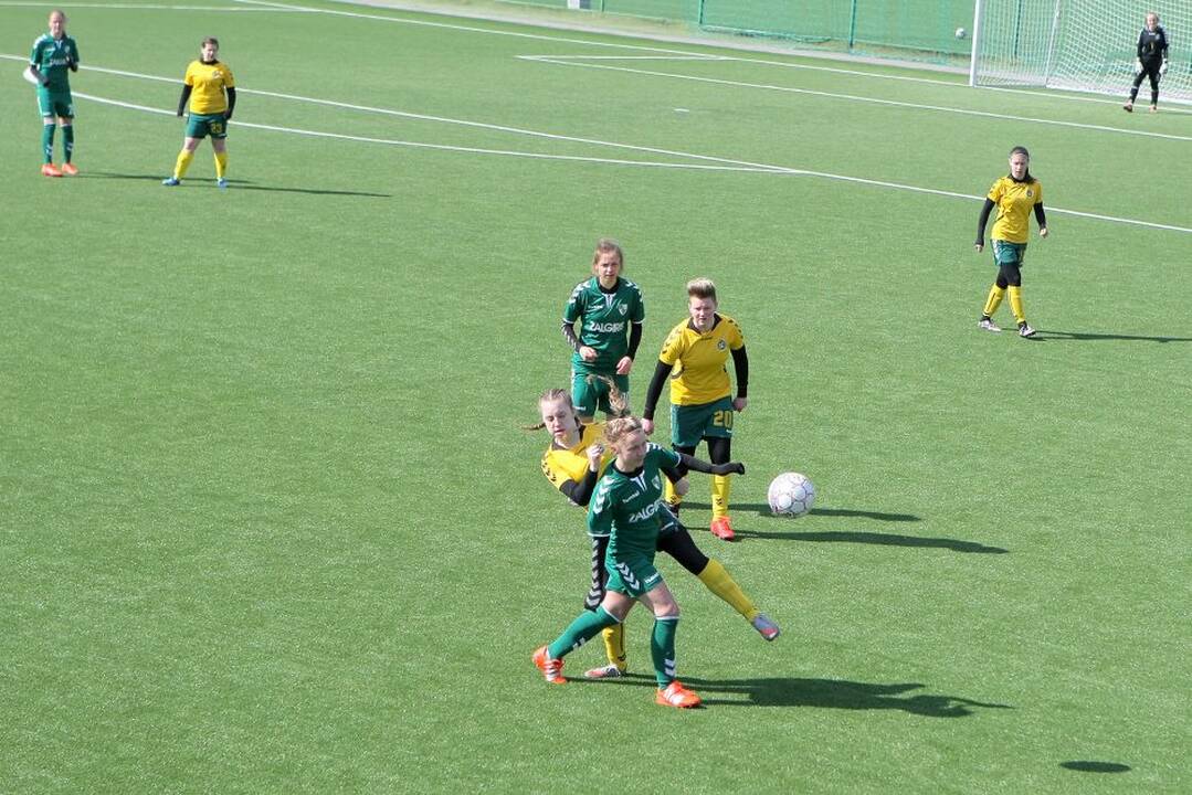 Moterų A lyga: „Kauno Žalgiris“ – Šiaulių SG-FA 12:0