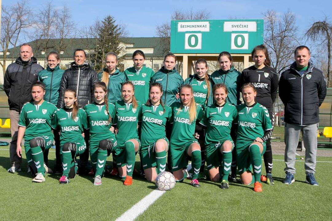Moterų A lyga: „Kauno Žalgiris“ – Šiaulių SG-FA 12:0