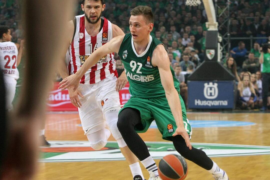 Eurolyga: „Žalgiris“ – „Olympiakos“ 101:91