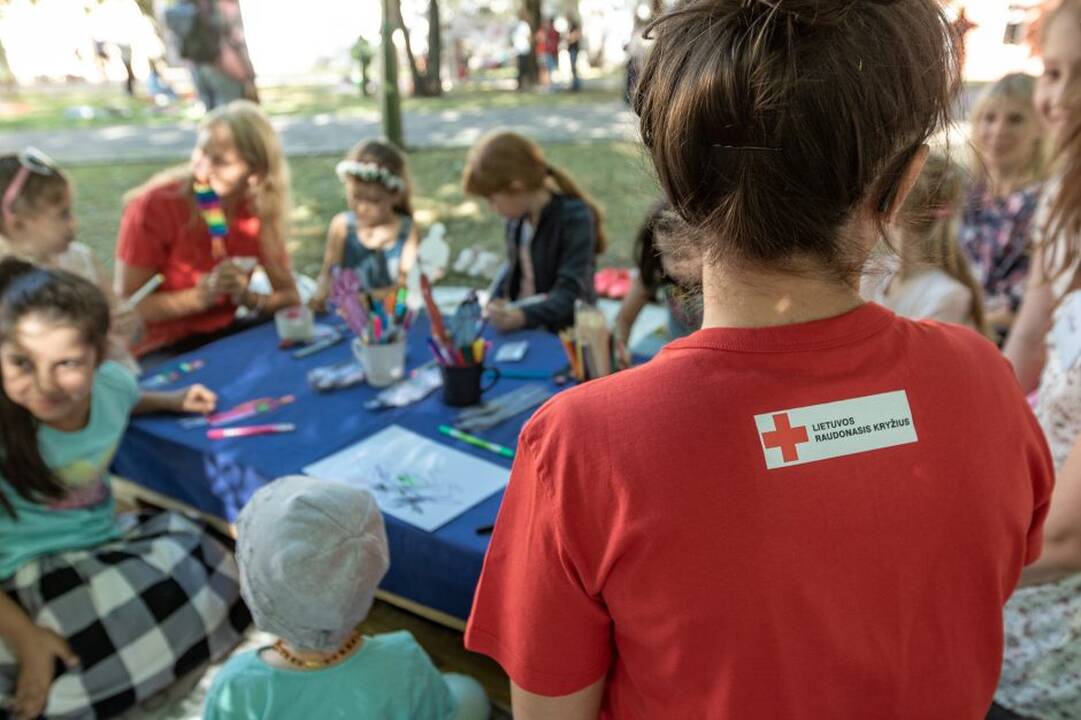 Piknikas Prezidentūros kiemelyje