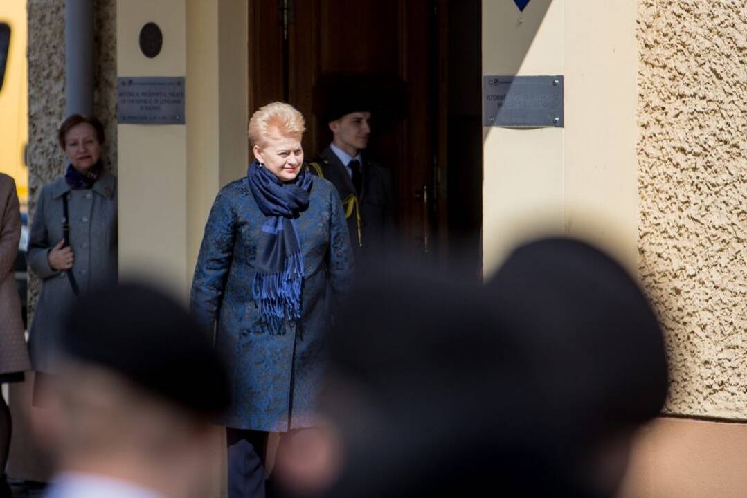Kadetų priesaika prezidentūroje