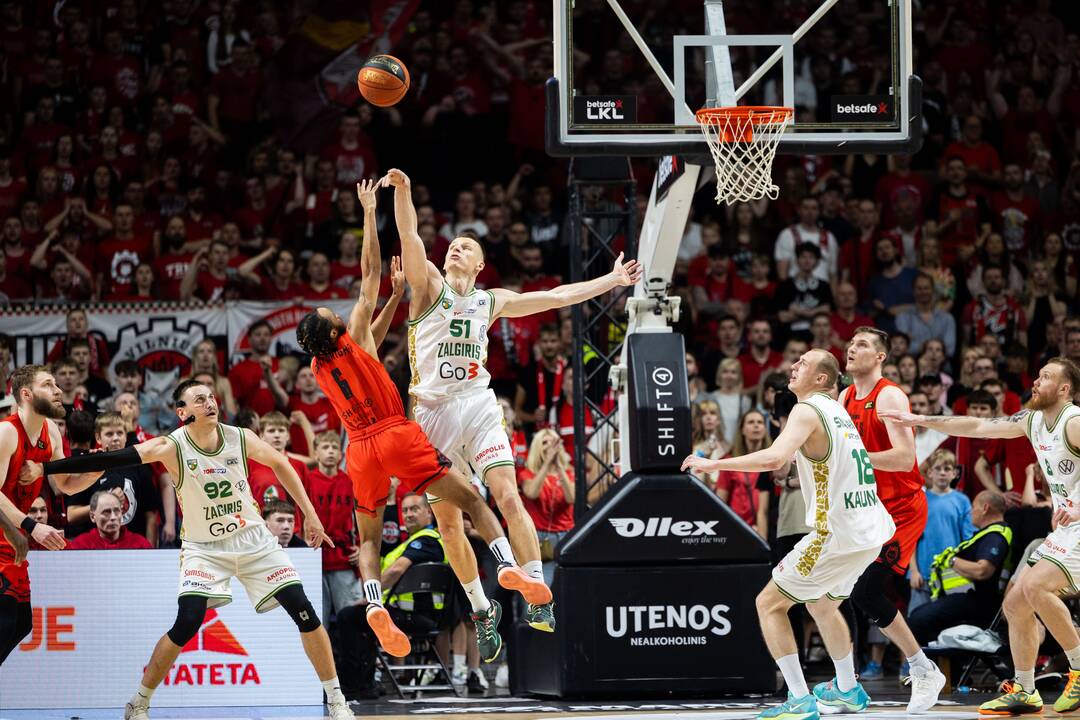 Vilniuje laimėjęs „Žalgiris“ išlygino finalo serijos rezultatą