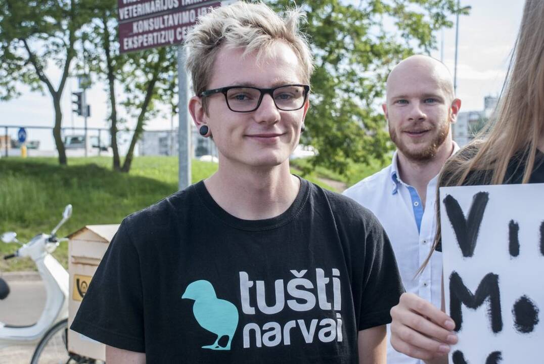 Protestas prie Maisto ir veterinarijos tarnybos