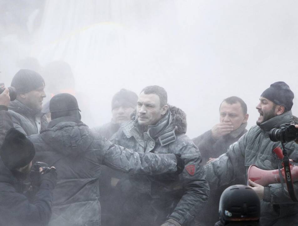 Kijevą drebina nauji susirėmimai