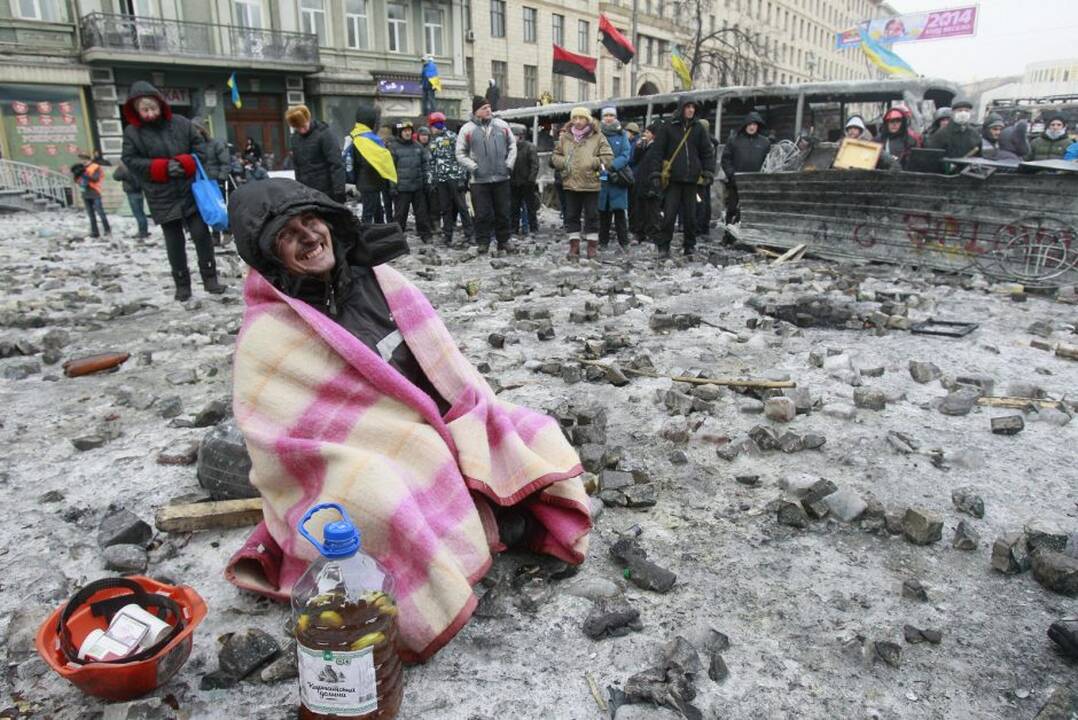 Kijevą drasko mirtini susirėmimai