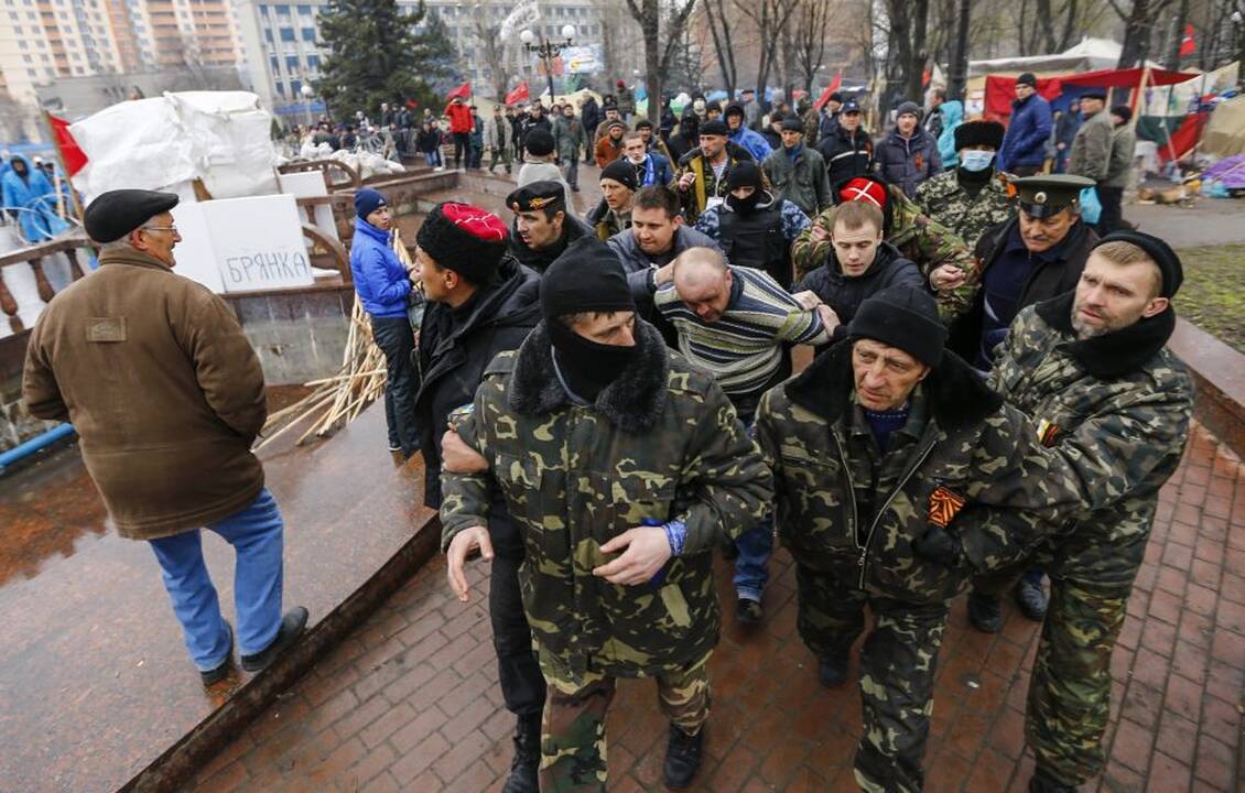 Neramumai Ukrainoje tęsiasi