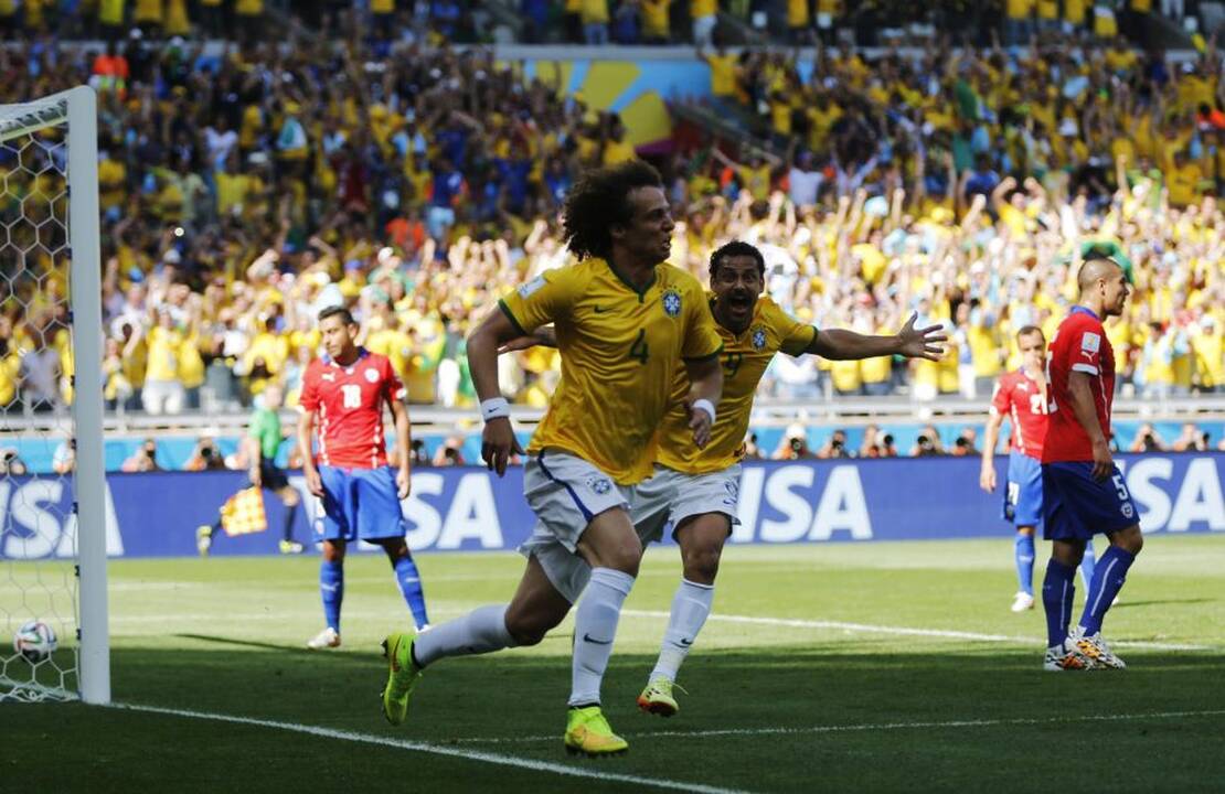 Pasaulio futbolo čempionatas: Brazilija - Čilė