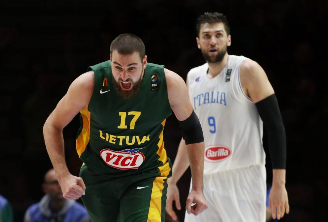 Europos čempionato ketvirtfinalis: Lietuva - Italija 95:85