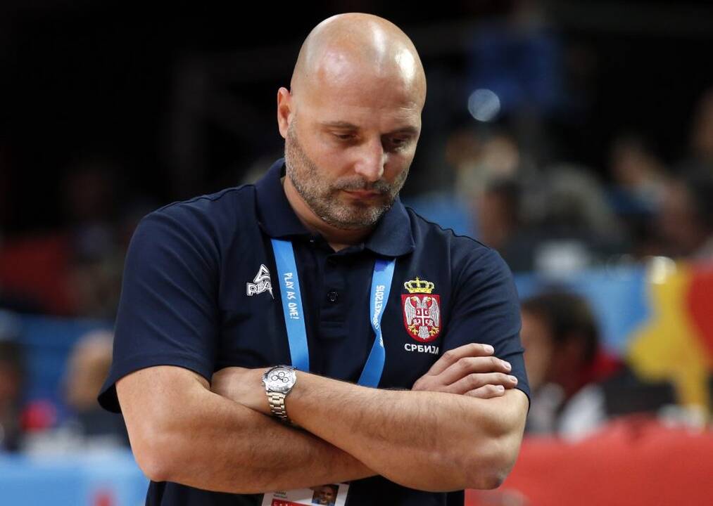Europos čempionato pusfinalis: Lietuva - Serbija 67:64