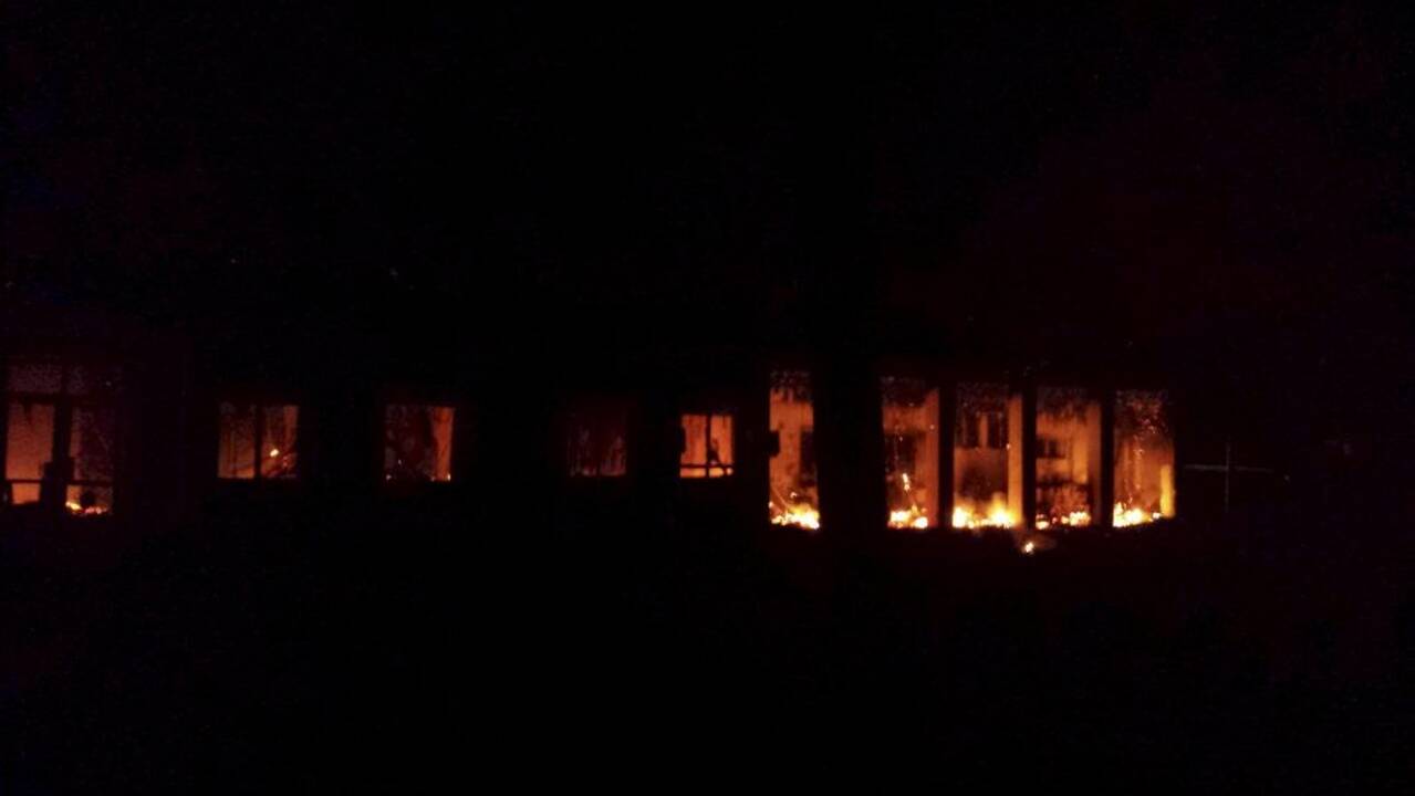 Afganistane bombarduota ligoninė