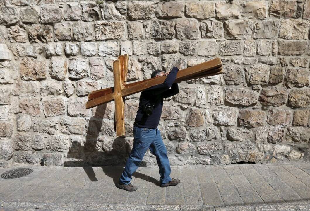 Kristaus kančios procesija Jeruzalėje