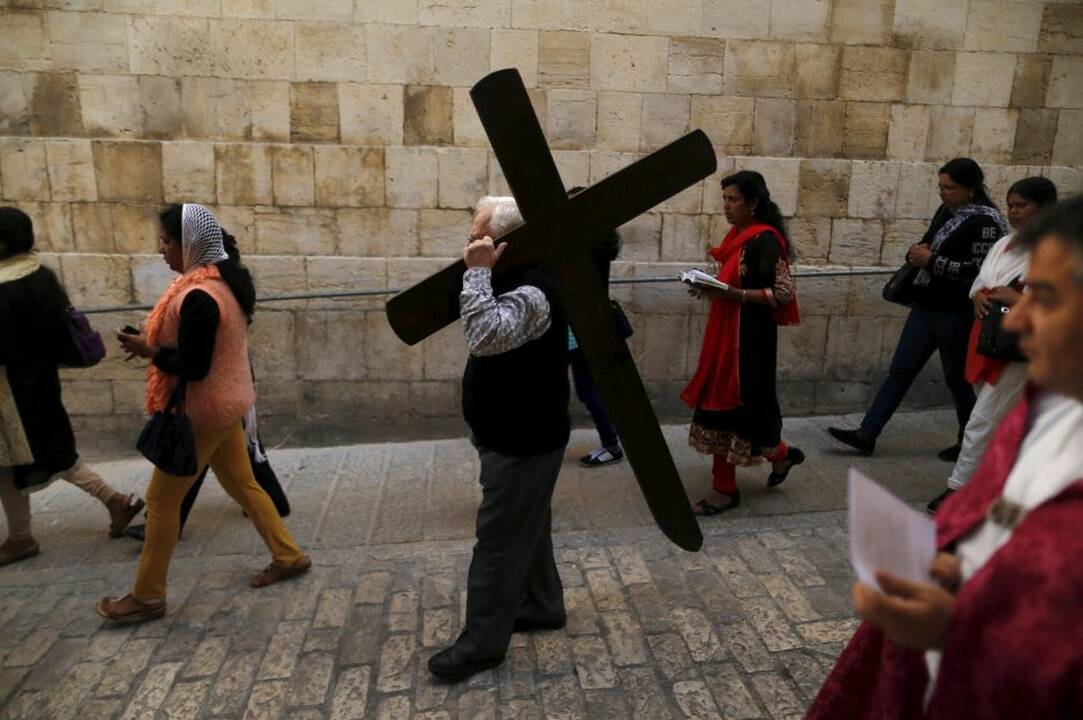 Kristaus kančios procesija Jeruzalėje